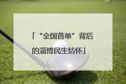 “全国首单”背后的淄博民生情怀