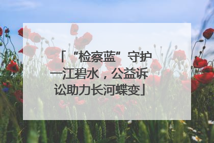 “检察蓝”守护一江碧水，公益诉讼助力长河蝶变