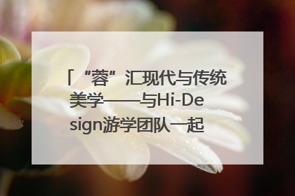 “蓉”汇现代与传统美学——与Hi-Design游学团队一起“读懂”成都