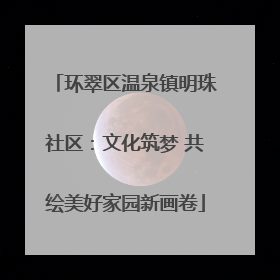 环翠区温泉镇明珠社区：文化筑梦 共绘美好家园新画卷