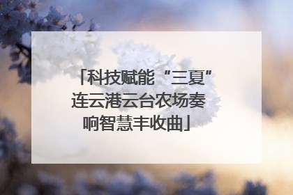 科技赋能“三夏” 连云港云台农场奏响智慧丰收曲