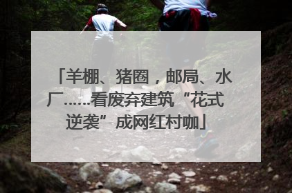 羊棚、猪圈，邮局、水厂……看废弃建筑“花式逆袭”成网红村咖
