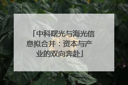 中科曙光与海光信息拟合并：资本与产业的双向奔赴
