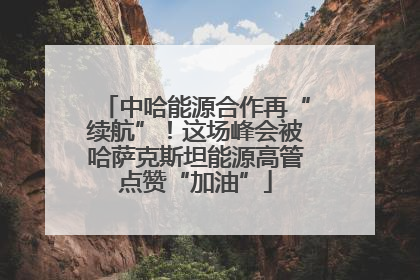 中哈能源合作再“续航”！这场峰会被哈萨克斯坦能源高管点赞“加油”