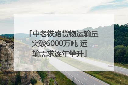 中老铁路货物运输量突破6000万吨 运输需求逐年攀升