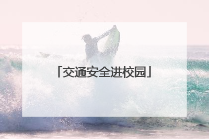 交通安全进校园
