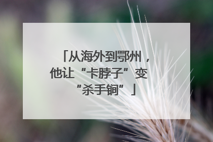 从海外到鄂州，他让“卡脖子”变“杀手锏”