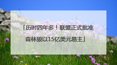 历时四年多！联盟正式批准森林狼以15亿美元易主