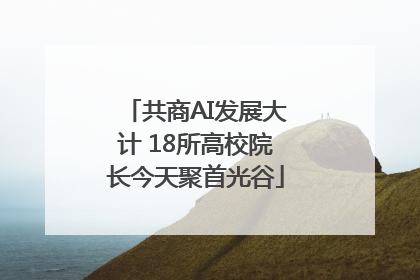 共商AI发展大计 18所高校院长今天聚首光谷