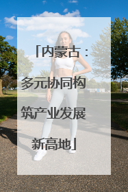 内蒙古：多元协同构筑产业发展新高地