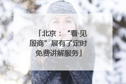 北京：“看·见殷商”展有了定时免费讲解服务