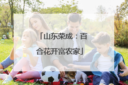 山东荣成：百合花开富农家