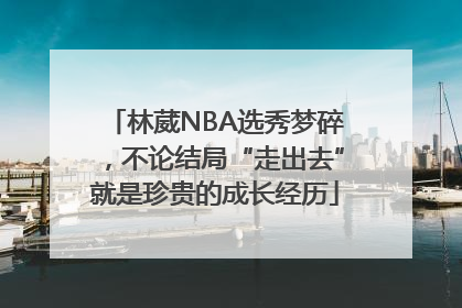 林葳NBA选秀梦碎，不论结局“走出去”就是珍贵的成长经历
