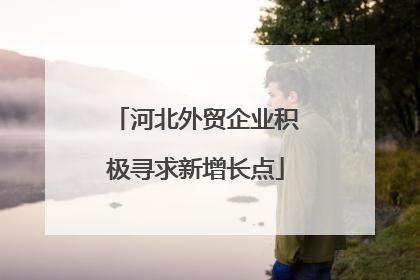 河北外贸企业积极寻求新增长点