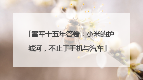 雷军十五年答卷：小米的护城河，不止于手机与汽车