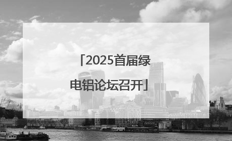 2025首届绿电铝论坛召开