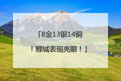 8金13银14铜！鲤城表现亮眼！
