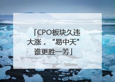 CPO板块久违大涨，“易中天”谁更胜一筹